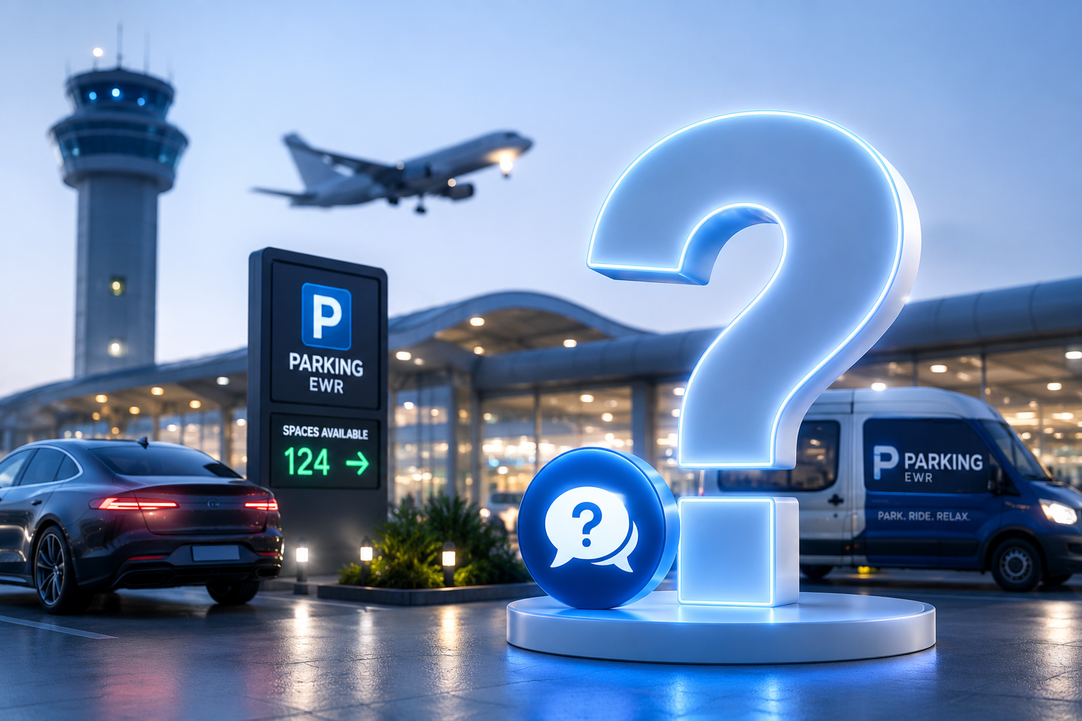 Newark Airport parking frequently asked questions